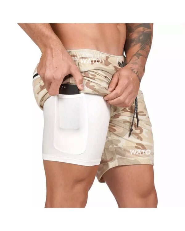 3856 2in1 Camouflage Shorts - Image 6