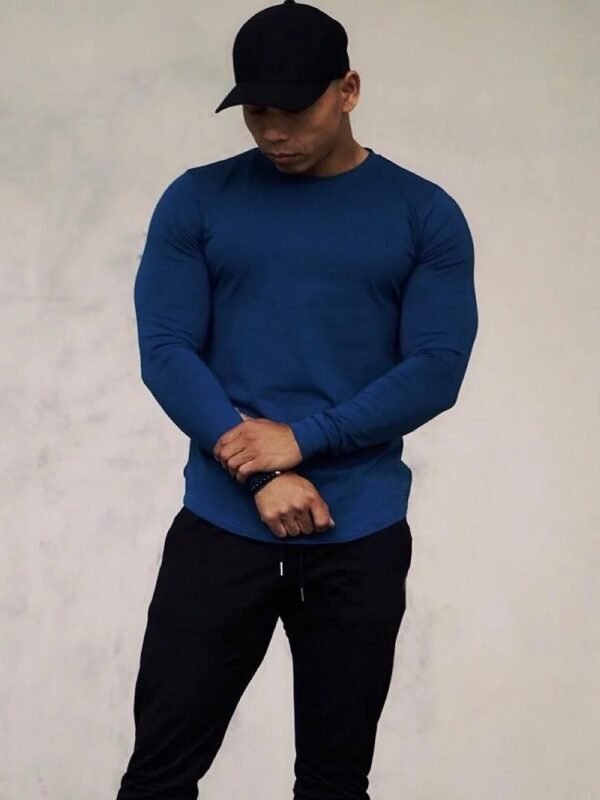 3887 Men’s Cotton Fitted Tee - Image 7