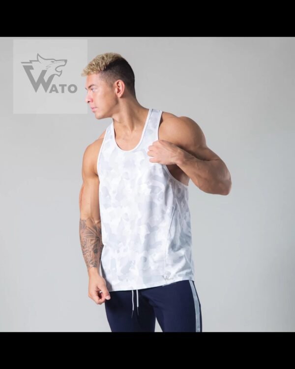 3863 Men’s Camo tank top - Image 3