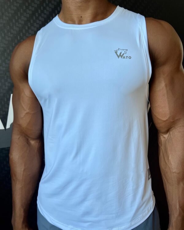 3902 Men’s Running Muscle Shirt - Image 2