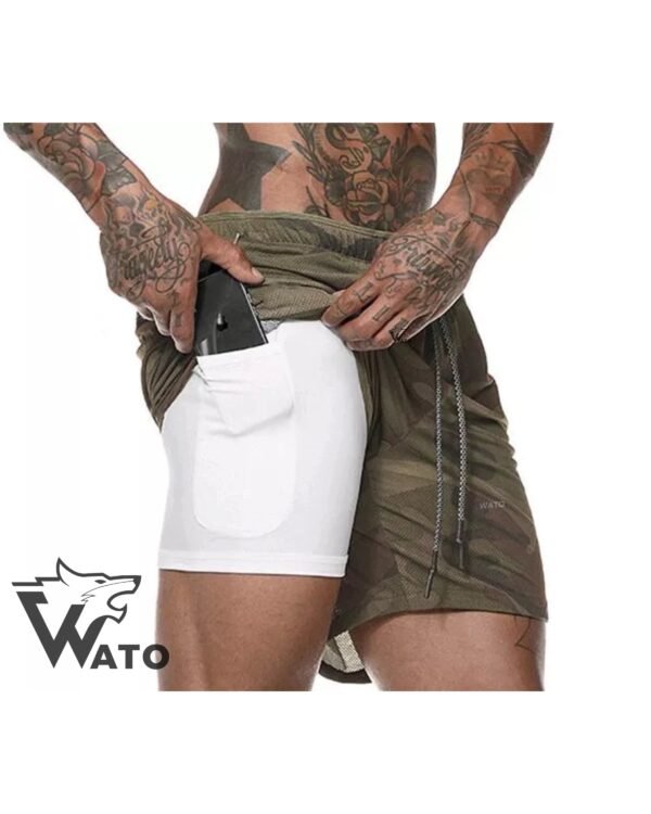 3856 2in1 Camouflage Shorts