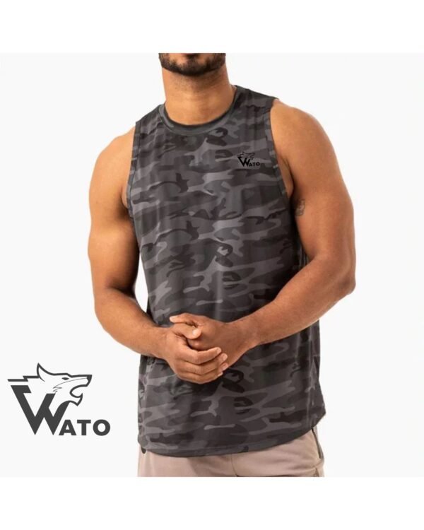 3912 Men's Camo Tank Top - Image 4