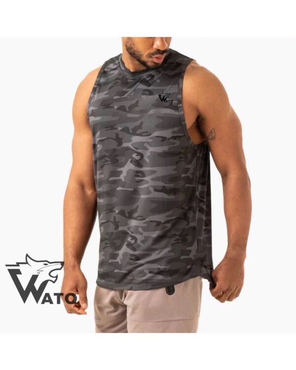 3912 Men's Camo Tank Top