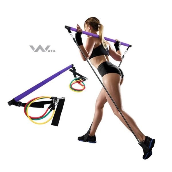 Pilate Bar with Resistance Bands