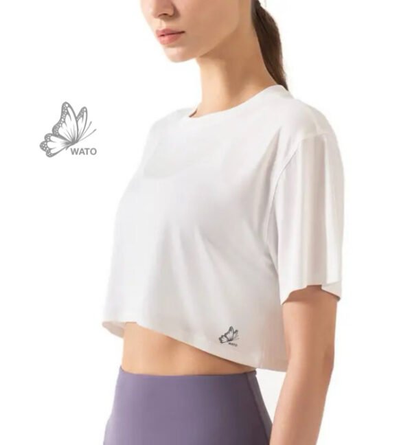 Claire Crop Tee - Image 5