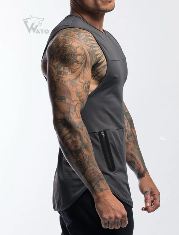 Men’s 3986 Muscle Shirt - Image 2