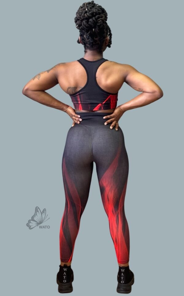 W4087 Flame Leggings and Set - Image 3