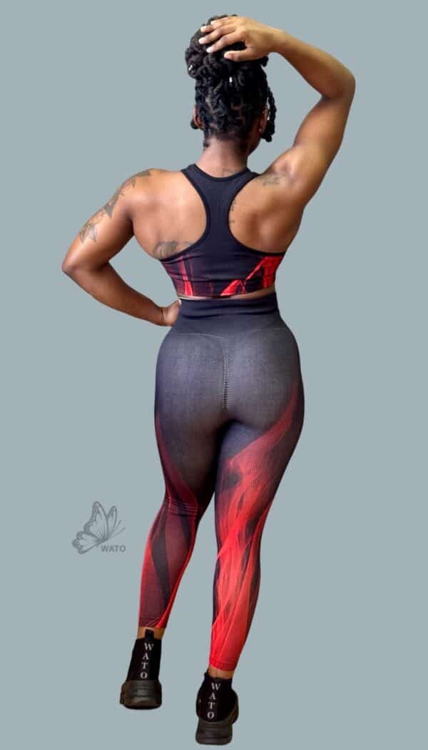 W4087 Flame Leggings and Set - Image 4