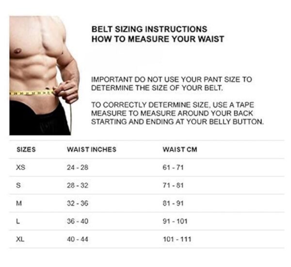 4131 Weightlifting Belt - Image 4