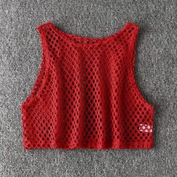 Irie Mesh Crop Top