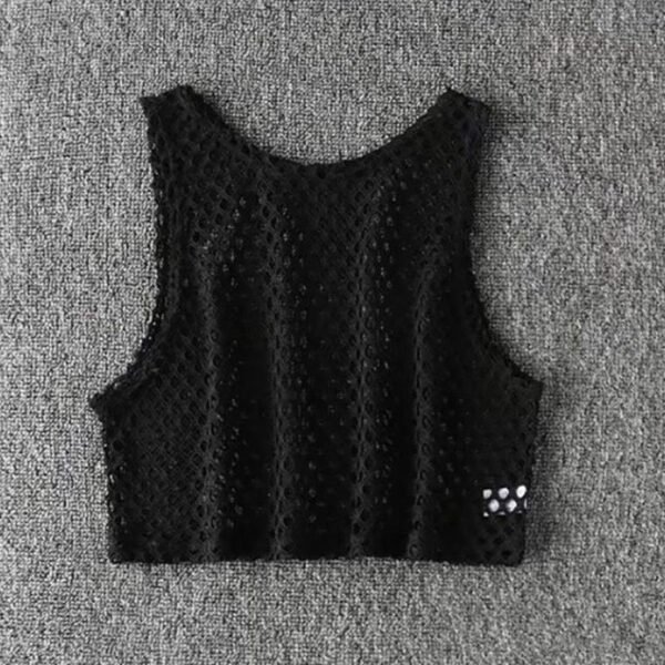 Irie Mesh Crop Top - Image 2