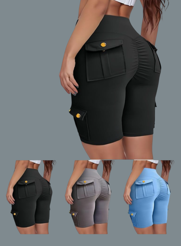 W4043 Jada Cargo Shorts - Image 11