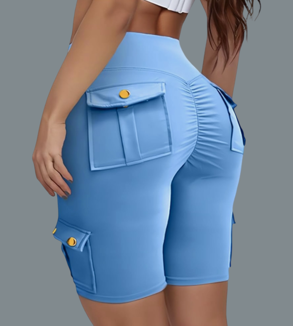 W4043 Jada Cargo Shorts - Image 3