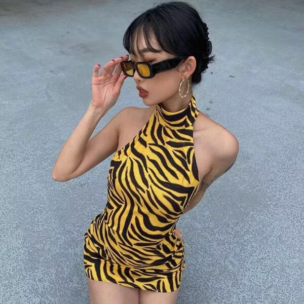 Annabelle Zebra Dress - Image 4
