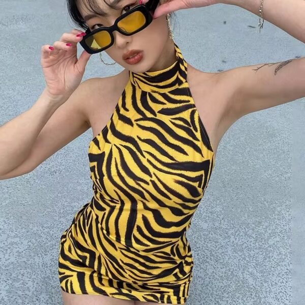Annabelle Zebra Dress - Image 3