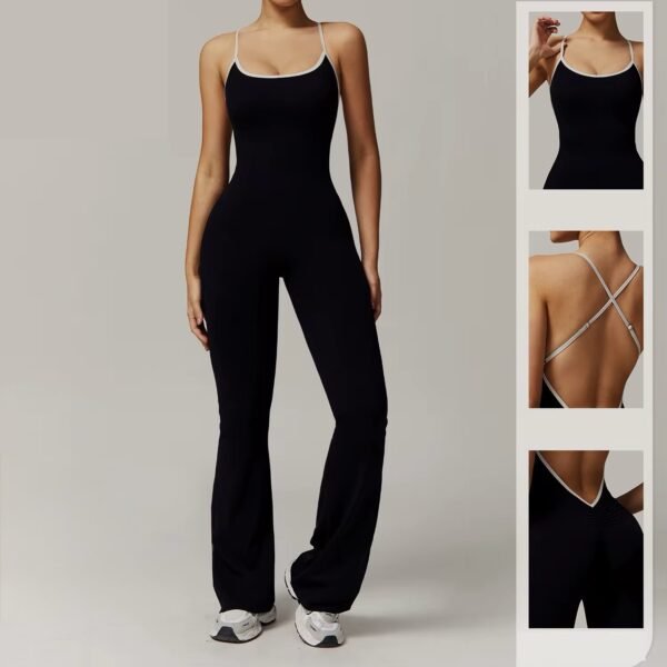 Nancy Flared-Leg Bodysuit - Image 2
