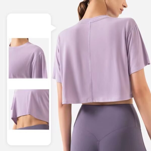 Claire Crop Tee - Image 5