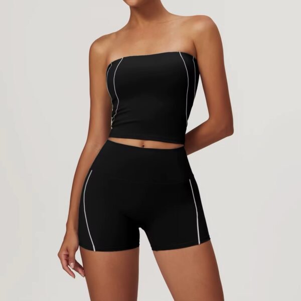 Majestic Bandeau Shorts Set - Image 2