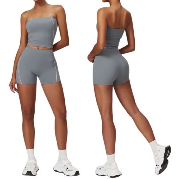 Majestic Bandeau Shorts Set - Image 5