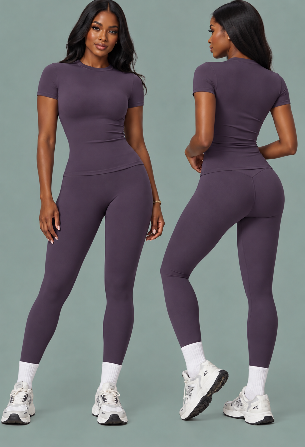 Bethany Sculpt Tee Set - Image 2