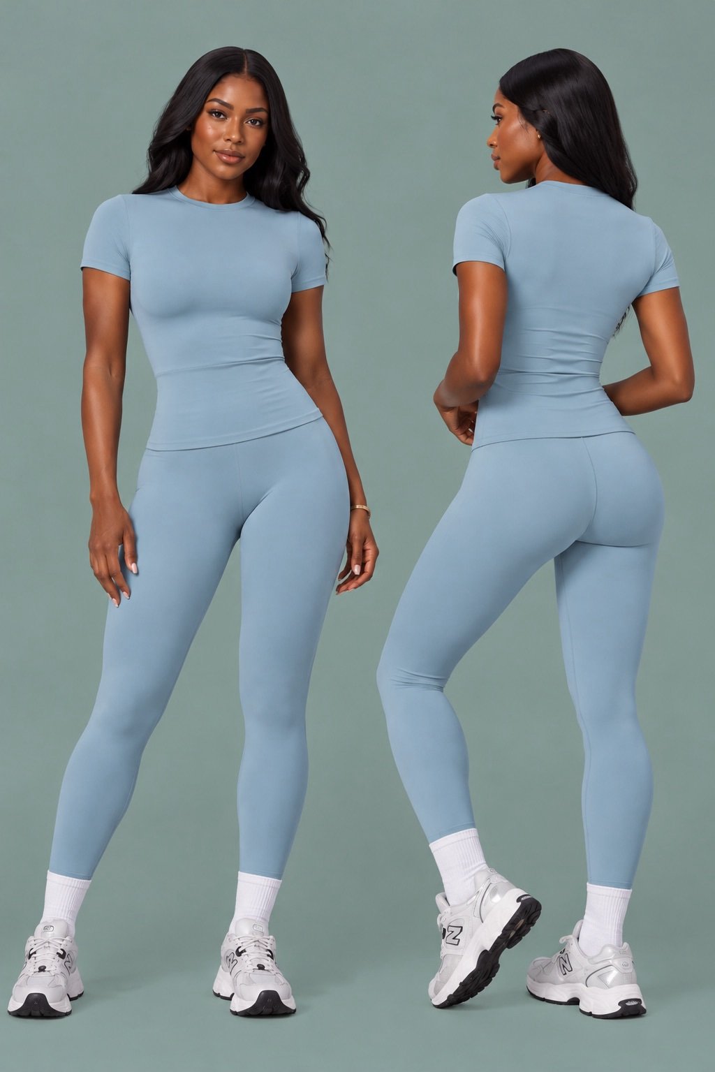 Bethany Sculpt Tee Set