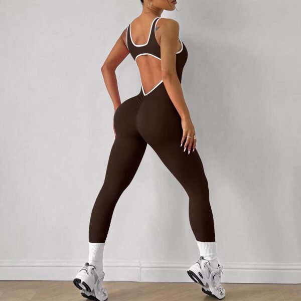 Janelle Open-Back Jumpsuit - Image 6