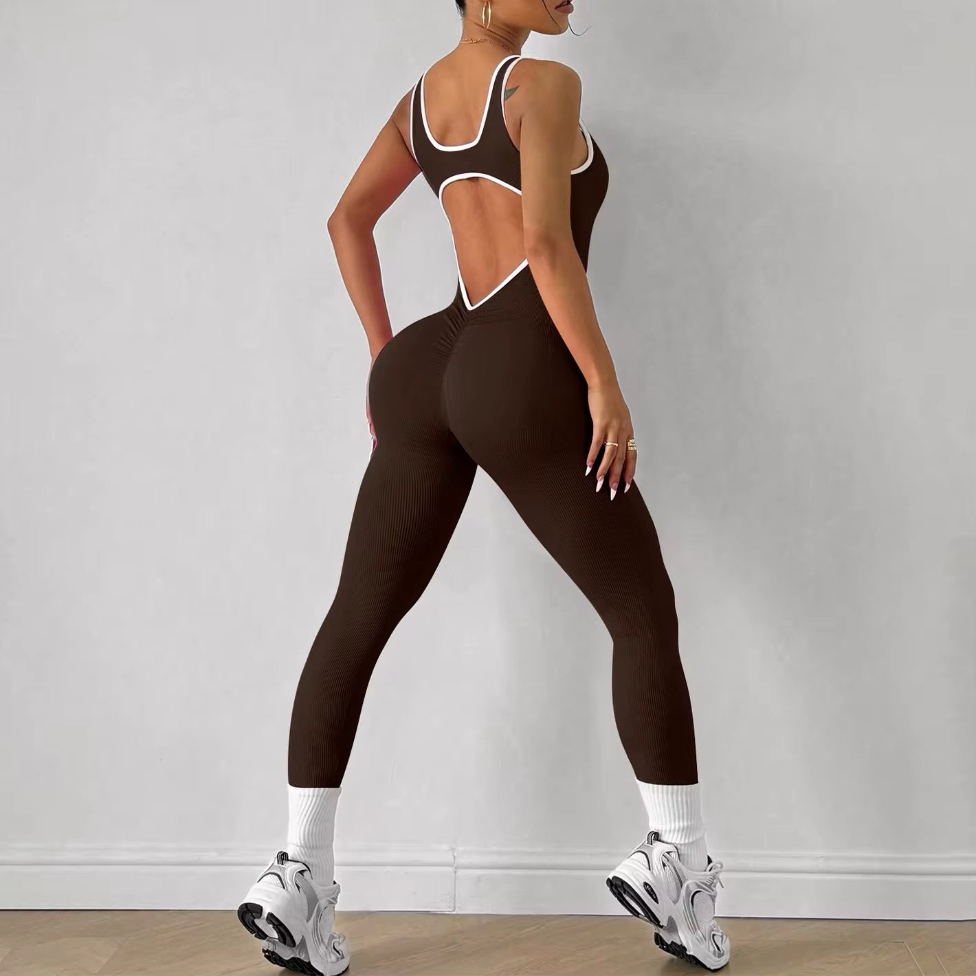 Janelle Open-Back Jumpsuit - Image 6