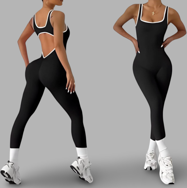 Janelle Open-Back Jumpsuit - Image 3