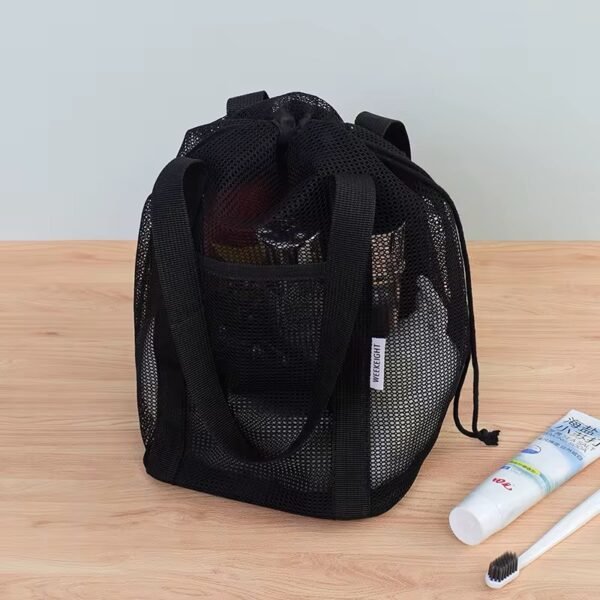 Mini Drawstring Mesh Bag - Image 3