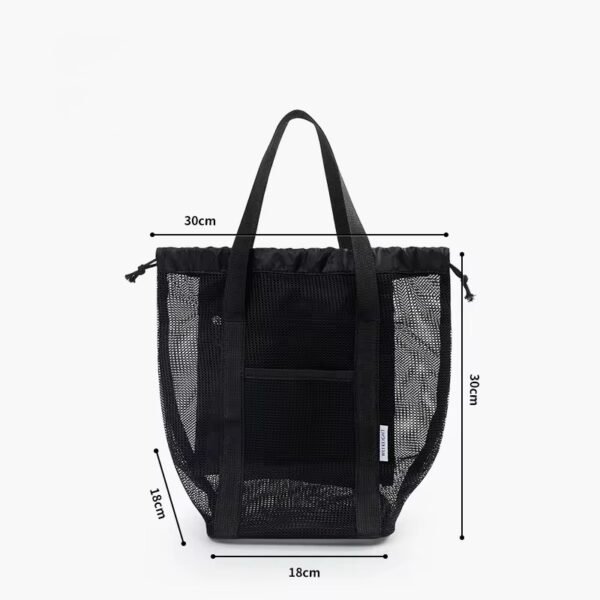 Mini Drawstring Mesh Bag - Image 5