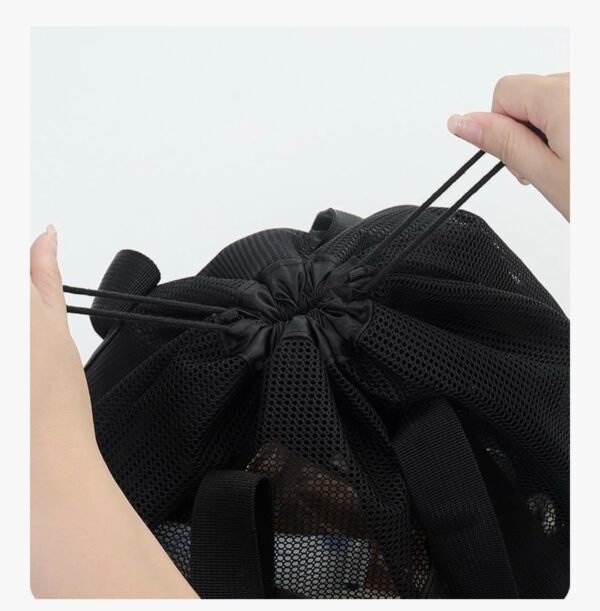 Mini Drawstring Mesh Bag - Image 4