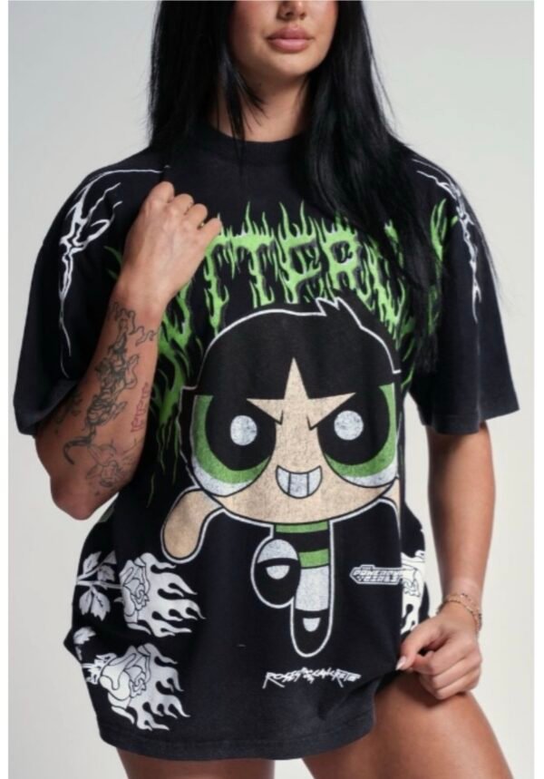 PowerVibe Oversized Graphic Tee