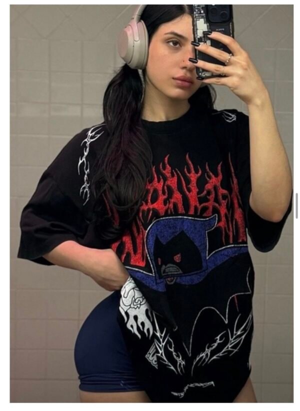 PowerVibe Oversized Graphic Tee - Image 3