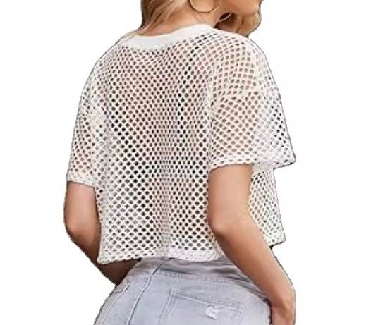 Cher Mesh Babe Crop Tee - Image 7