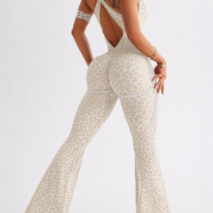 Sade Leopard Jumpsuit