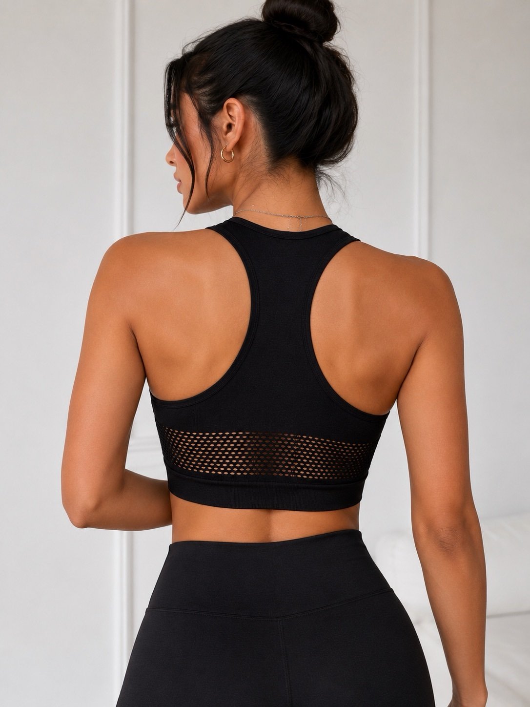 Jennifer Mesh Performance Sports Bra - Image 3