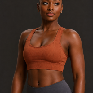 Sheena Ribbed Performance Sports Bra